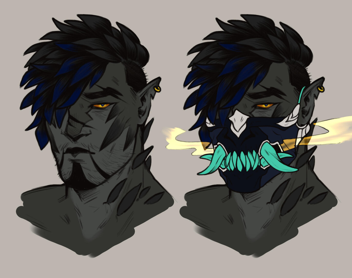 Sylvari Character Design for Guild Wars 2