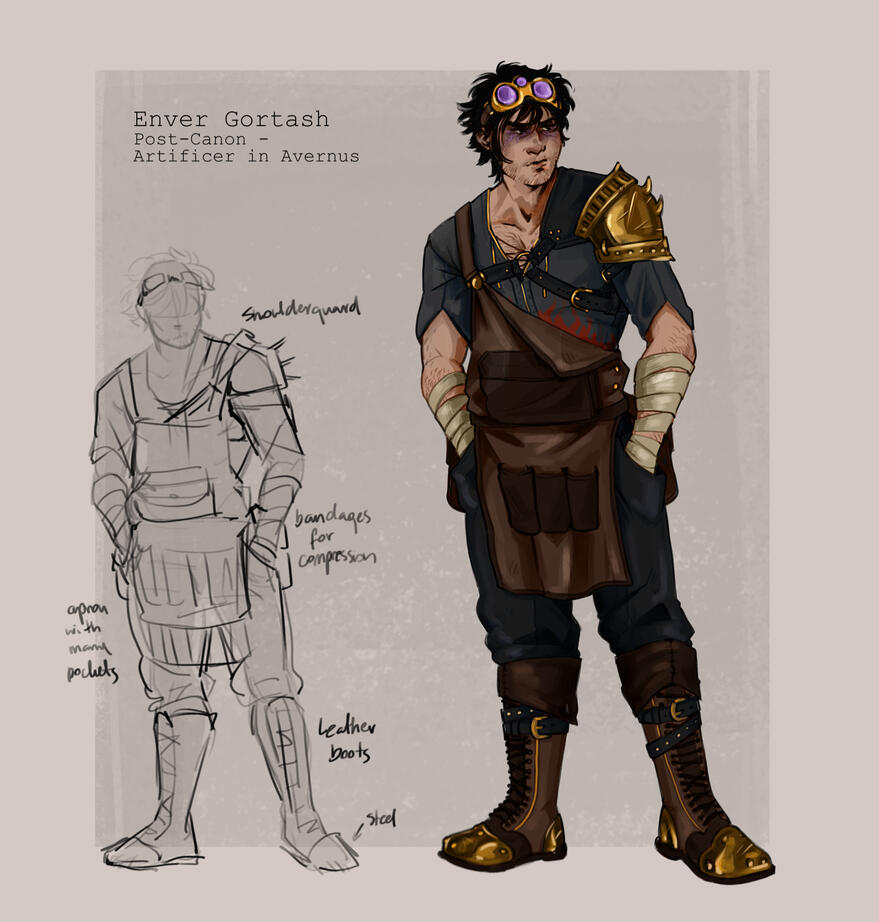 Fan Design for Baldur&#39;s Gate 3 Character