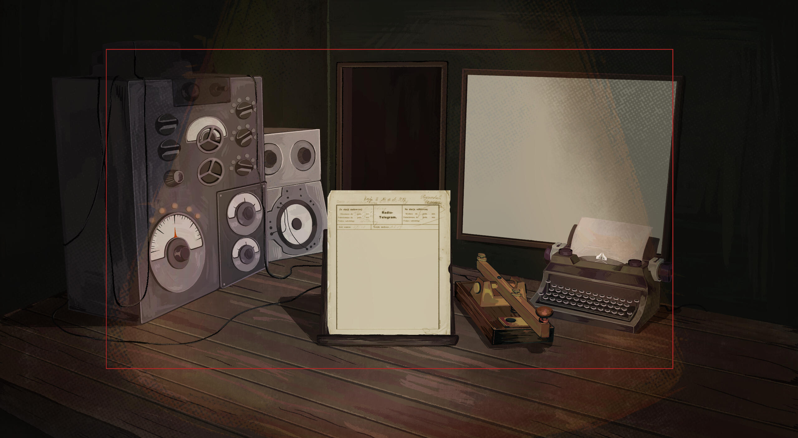 UI for Telegraphist 1920: Beats of War